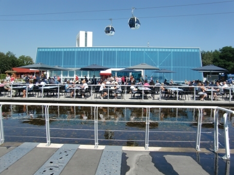 Venlo : Floriade 2012, Themenbereich World Show Stage ( Kulturen der Welt ), Restaurant Aqua Pavillon 